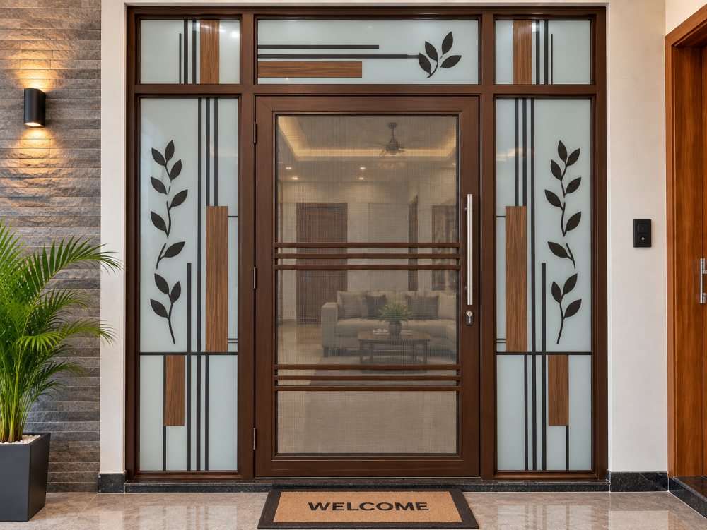 Aluminium Mesh doors